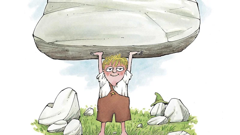 Fotografija: Marjan Manček je kot avtor glavne risbe sodeloval tudi pri filmu Peter Klepec. ILUSTRACIJA: Marjan Manček