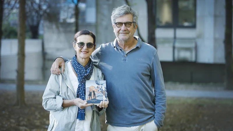 Fotografija: Marina Dermastia in Tom Turk v avtobiografiji opisujeta različna naključja, ki so spreminjala njuno raziskovalno pot. FOTO: Jože Suhadolnik