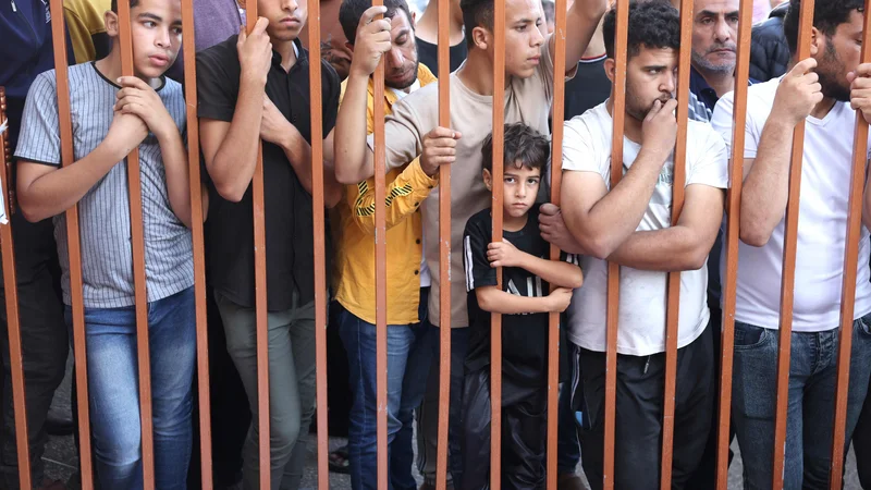 Fotografija: Palestinci so danes še vedno eden najbolj preganjanih narodov sveta. FOTO: Mohamed Abed/AFP