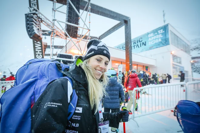 Ana Bucik je bila njahittrejša Slovenka na prbvi progi. FOTO: Matej Družnik/Delo