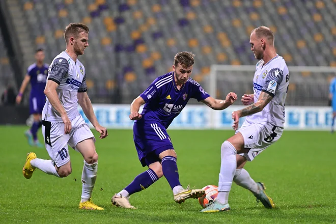 Jan Repas je izenačil za Maribor. FOTO: Marko Pigac/mp produkcija