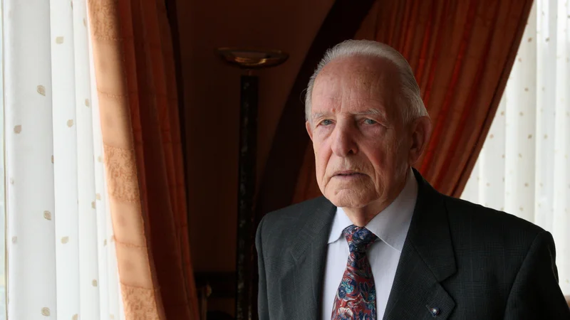 Fotografija: Bonutti je lani prejel državno odlikovanje red za zasluge za osebni prispevek k mednarodnemu priznanju Slovenije in njenemu ugledu v ZDA. FOTO: Jure Eržen