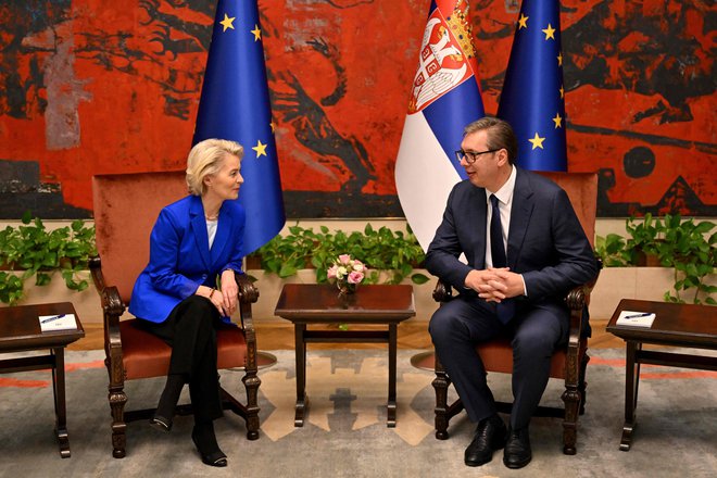 Srbija bi morala priznati neodvisnost Kosova in spremeniti odnos do Rusije. FOTO: Andrej Isaković/AFP