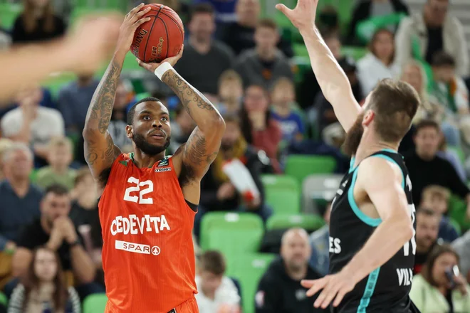 Shawn Jones v akciji. FOTO: Cedevita Olimpija