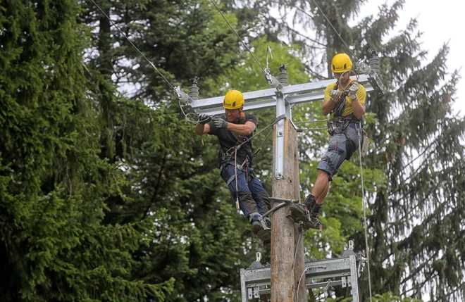 V Sloveniji bi morali pravočasno povečati zmogljivosti omrežja, da bi gospodinjstva, podjetja in drugi uporabniki lahko izvedli naložbe. Foto Blaž Samec