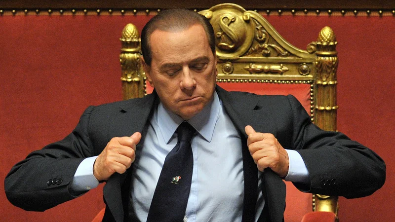 Odkar je 12. junija Silvio Berlusconi preminil, se v Italiji marsikaj spreminja, FOTO: Alberto Pizzoli/AFP