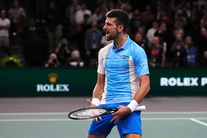 Đokoviću bo nasproti stal Grigor Dimitrov, nekoč eden najbolj nadarjenih mladih tenisačev, ki je v Parizu nepostavljen. FOTO: Dimitar Dilkoff/AFP