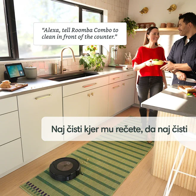 Kot se učimo mi, se mora učiti tudi robot. FOTO: iRobot