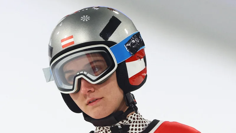Fotografija: Sophie Sorschag verjame, da se lahko uvršča zelo visoko. FOTO: Hannah Mckay/Reuters