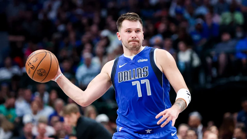 Fotografija: Tudi Luka Dončić je bil presenečen nad razpletom. FOTO: Kevin Jairaj/USA Today Sports