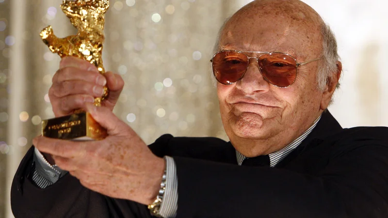 Francesco Rosi je na filmskem festivalu v Berlinu leta 2008 dobil nagrado za življenjsko delo. FOTO: Tobias Schwarz/Reuters