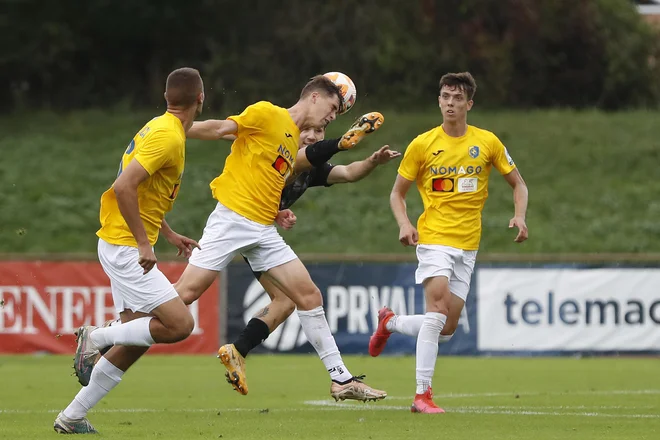 Nogometaši Brava so v Kidričevem iztržili točko. FOTO: Leon Vidic/Delo