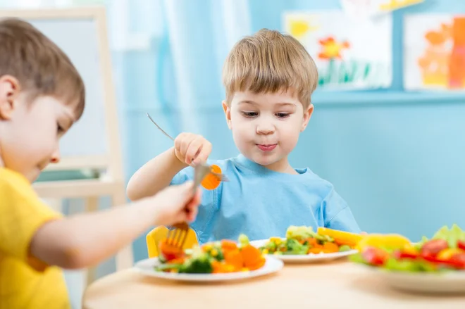 Vrtci okoli 20 odstotkov vseh živil kupijo lokalno pridelanih, večina sadja in zelenjave pa je prav iz lokalne pridelave. FOTO: Shutterstock
