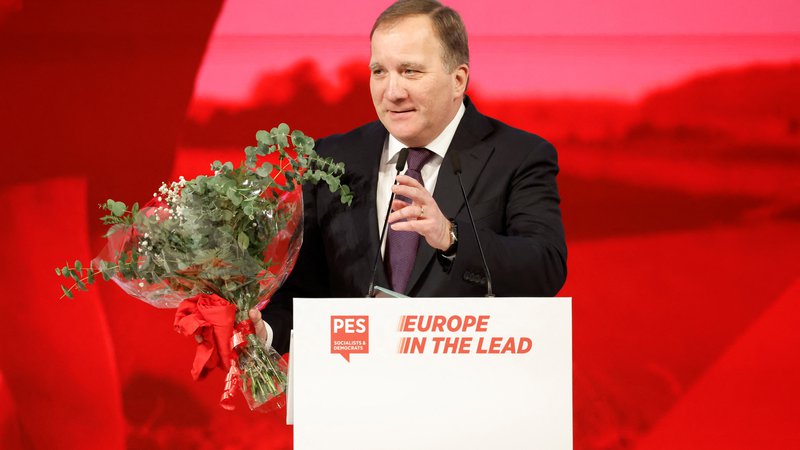 Fotografija: Predsednika evropskih socialistov (PES), nekdanjega švedskega premiera Stefana Löfvena, čaka veliko dela, da svojo stranko potegne iz nezavidljivega položaja. FOTO: Jon Nazca/Reuters