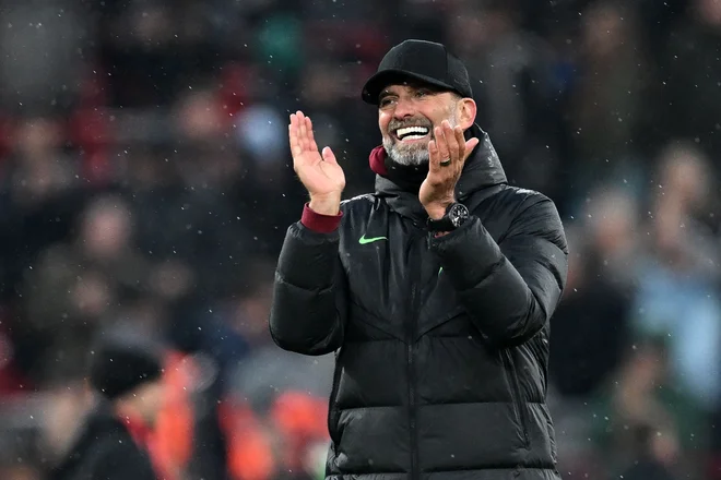 Jürgen Klopp že dolgo v Liverpoolu piše zgodbo o uspehu. FOTO: Paul Ellis/AFP