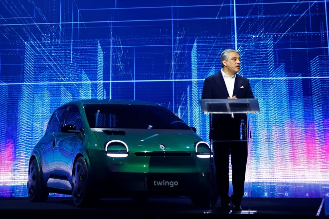 Luca de Meo, direktor Renaulta: Nismo se še uradno odločili o lokaciji proizvodnje bodočega twinga (na fotografiji), a Revoz je ena od opcij, ki so na mizi. FOTO: Gonzalo Fuentes Reuters