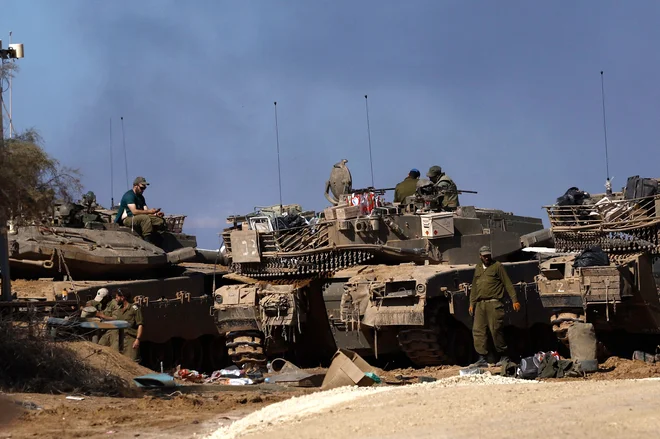 Izraelski tanki FOTO: Kenzo Tribouillard/AFP