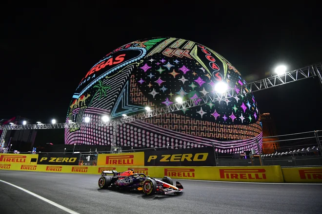 Max Verstappen je bil za uvod na progi le nekaj minut. FOTO: Gary A. Vasquez/Reuters