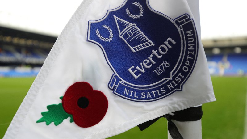 Fotografija: Nogometni klub Everton je dobil hudo točkovno kazen. FOTO: Chris Radburn/Reuters