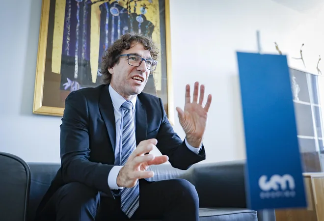 Dejan Paravan, generalni direktor Skupine GEN. FOTO: Jože Suhadolnik/Delo