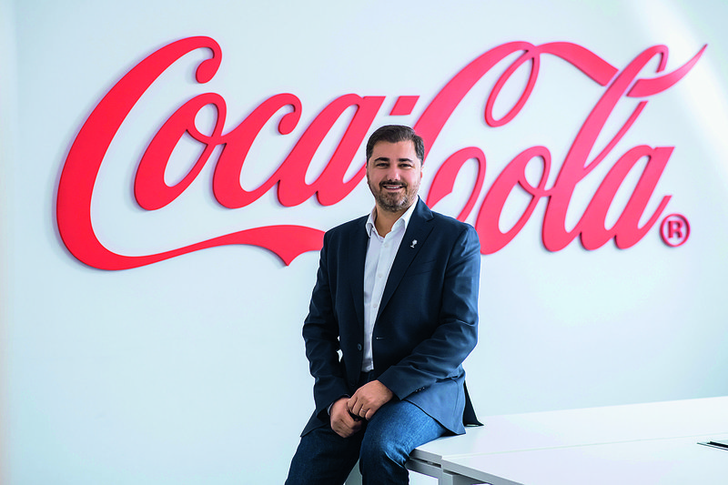 Fotografija: Gjorgji Hristov, novi generalni direktor za Coca-Colo Adria. FOTO: Neja Markicevic/Cropix