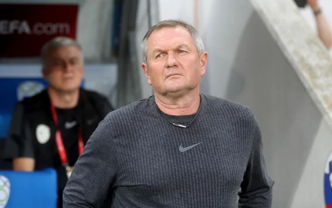 Matjaž Kek je že bil nacionalni junak in padli junak. FOTO: Blaž Samec/Delo