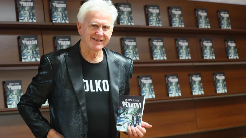Fotografija: Andrej Šifrer je po novem tudi avtor kriminalke. FOTO: Dejan Javornik/Delo