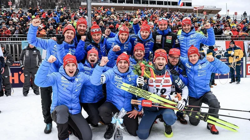 Fotografija: Jakov Fak in biatlonska ekipa si želijo novo uspešno zimsko sezono. FOTO: instagram