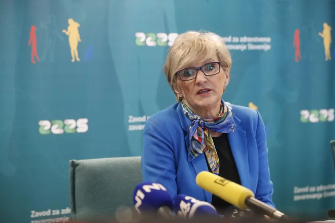 Generalna direktorica Zavoda za zdravstveno zavarovanje Slovenije Tatjana Mlakar. FOTO: Leon Vidic/Delo
