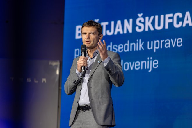 Boštjan Škufca Zaveršek, podpredsednik uprave Telekoma Slovenije. FOTO: Črt Piksi/Delo