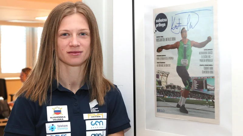 Tina Šutej in Kristjan Čeh sta bila izbrana za atleta leta 2023. FOTO: Marko Feist