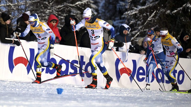 Fotografija: Emma Ribom (v sredini) je dobila skandinavski finale. FOTO: Jussi Nukari/AFP
