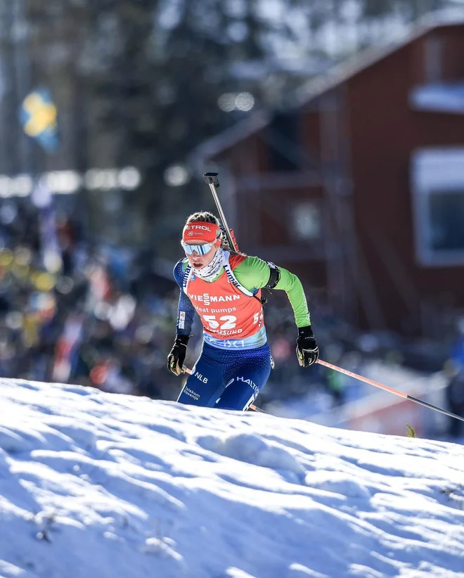 Anamarija Lampič je bila hitra, a preveč nenatančna. FOTO: instagram