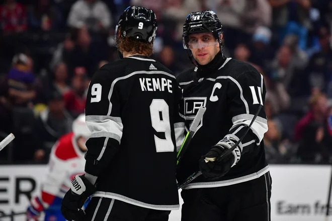 Los Angeles Kings so se z novo zmago prebili na drugo mesto zahodne konference. FOTO: Gary A. Vasquez/Reuters