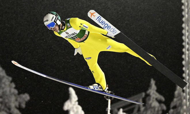 Timi Zajc je bil dvakrat osmi. FOTO: Heikki Saukkomaa/AFP