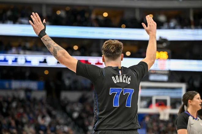 Košarkar Luka Dončić. FOTO: Jerome Miron/USA Today Sports via Reuters