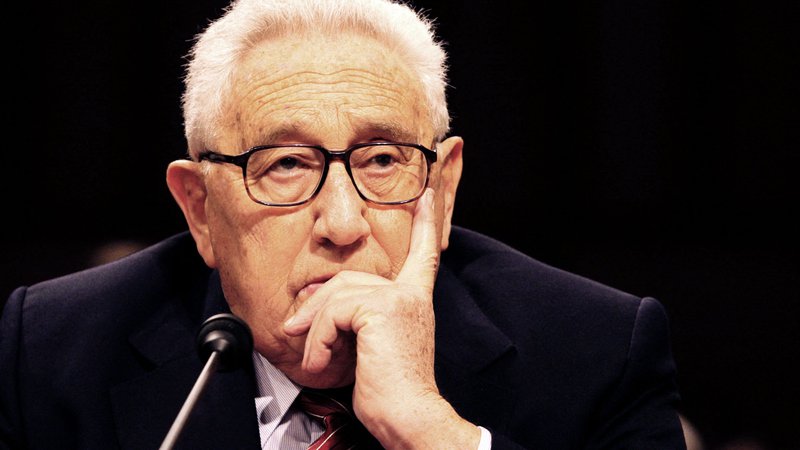Fotografija: Nekdanji ameriški državni sekretar Henry Kissinger. FOTO: Karen Bleier/AFP