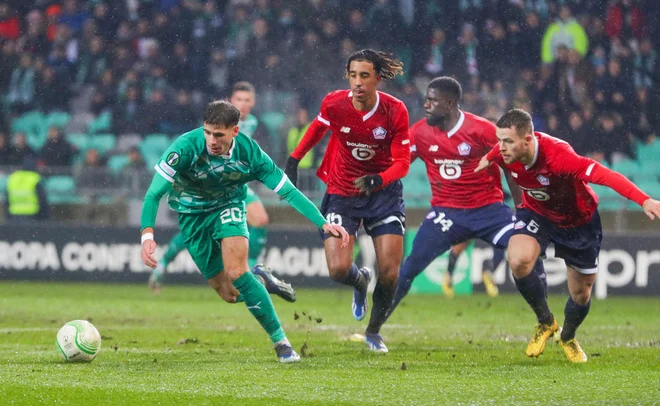 Olimpija ni bila kos Francozom. FOTO: Matej Družnik