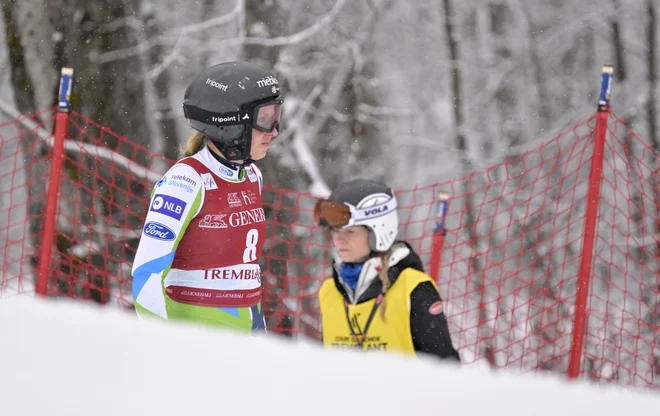 Ana Bucik ni skrivala razočaranja po odstopu. FOTO: Eric Bolte/Usa Today Sports