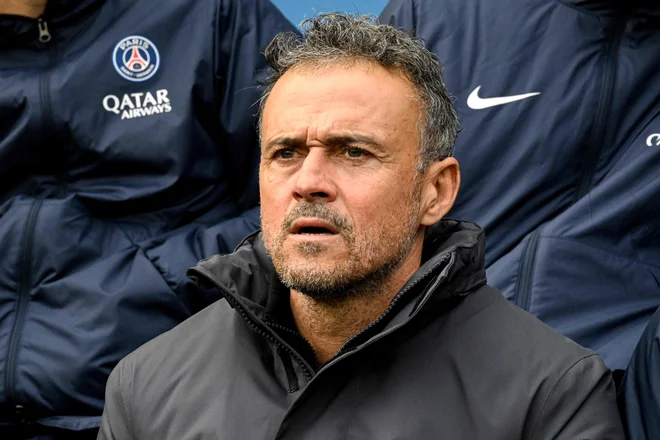 Luis Enrique v tej sezoni vodi Paris St. Germain. FOTO: Damien Meyer/AFP