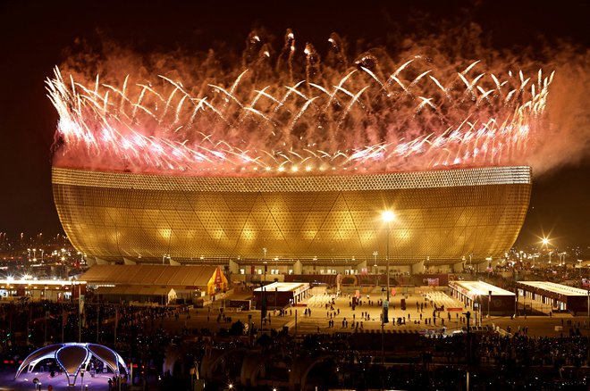 Lusail Stadium v Katarju in drugi tamkajšnji objekti so gostili zimski mundial, kar se morda ne bo več ponovilo. FOTO: Hamad I Mohammed/Reuters