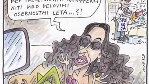 In vendar se vrti! KARIKATURA: Marko Kočevar