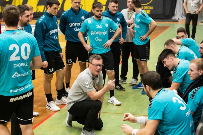 Zoran Jovičić je popeljal Gorenje v drugi del evropske lige. FOTO: Jan Gregorc