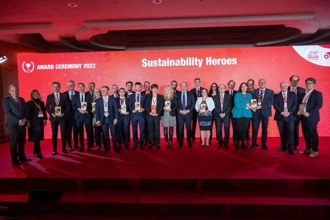 10 junakov trajnosti, nagrajencev natečaja SME EnterPRIZE 2023. FOTO: Generali