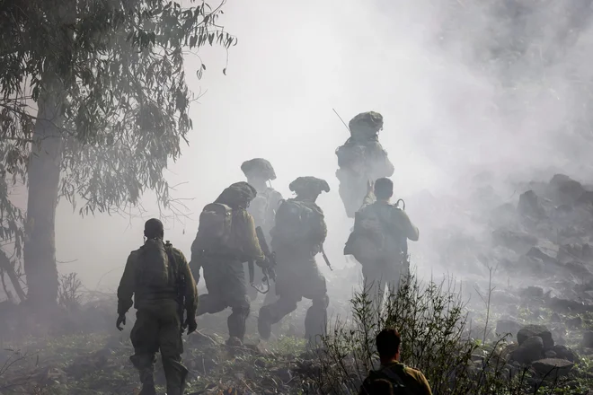 Izraelska vojska na Golanski planoti. FOTO: Jalaa Marey/AFP