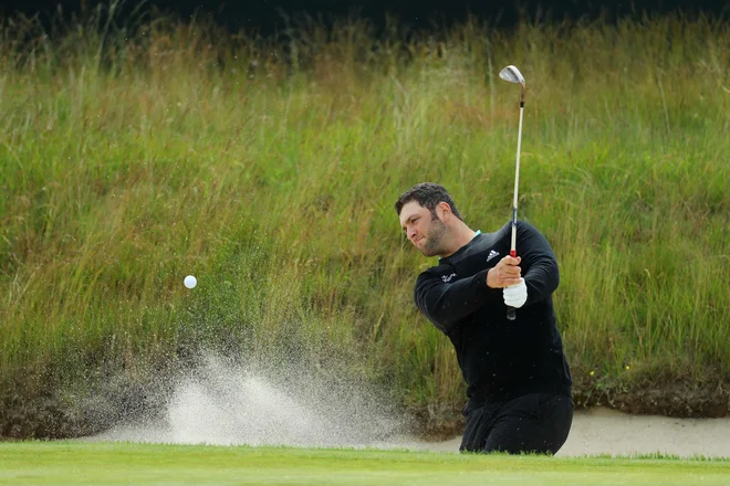 Jon Rahm je številka 3 na jakostni lestvici. FOTO: Warren Little/AFP