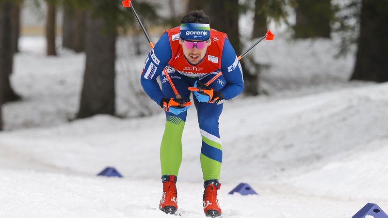 Fotografija: Miha Šimenc je šprintersko pot na Švedskem sklenil v četrtfinalu. FOTO: Matej Družnik