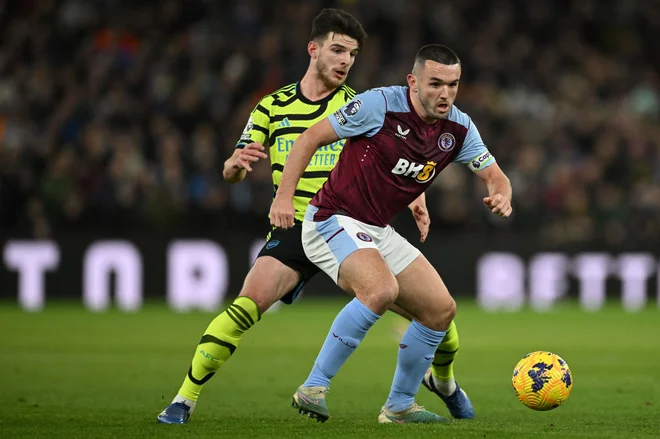 John McGinn je Aston Villi prinesel tri točke proti Arsenalu. FOTO: Justin Tallis/AFP