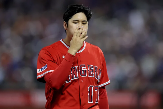 Šohej Ohtani je postal najbolje plačani športnik na svetu. FOTO: Brad Penner/Usa Today Sports