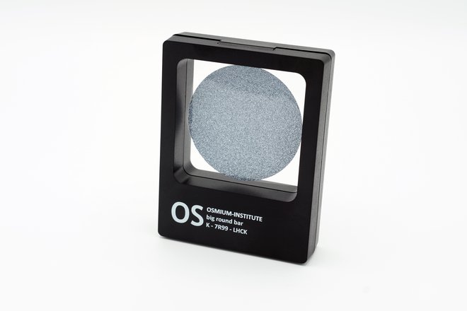 Primer diska iz osmija FOTO: arhiv Osmium inštitut